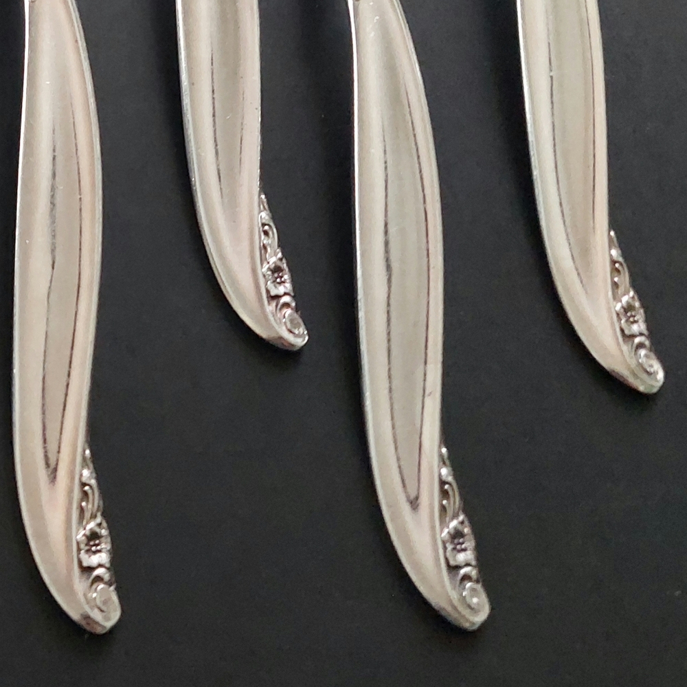1847 Rogers Bros Leilani Silverplated Cutlery Set Service for 10 (55 pieces)